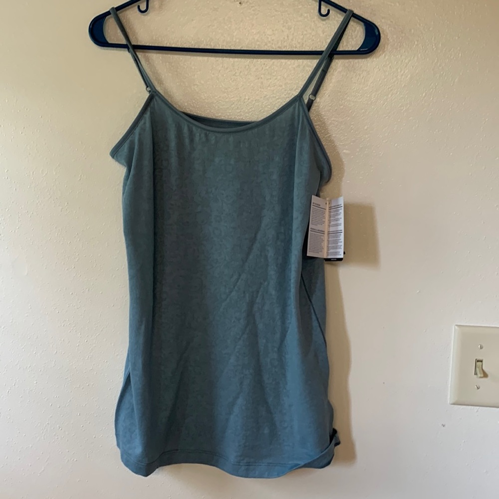 NWT Smartwool Merino 150 Lace Tank Size L Storm Blue Wool